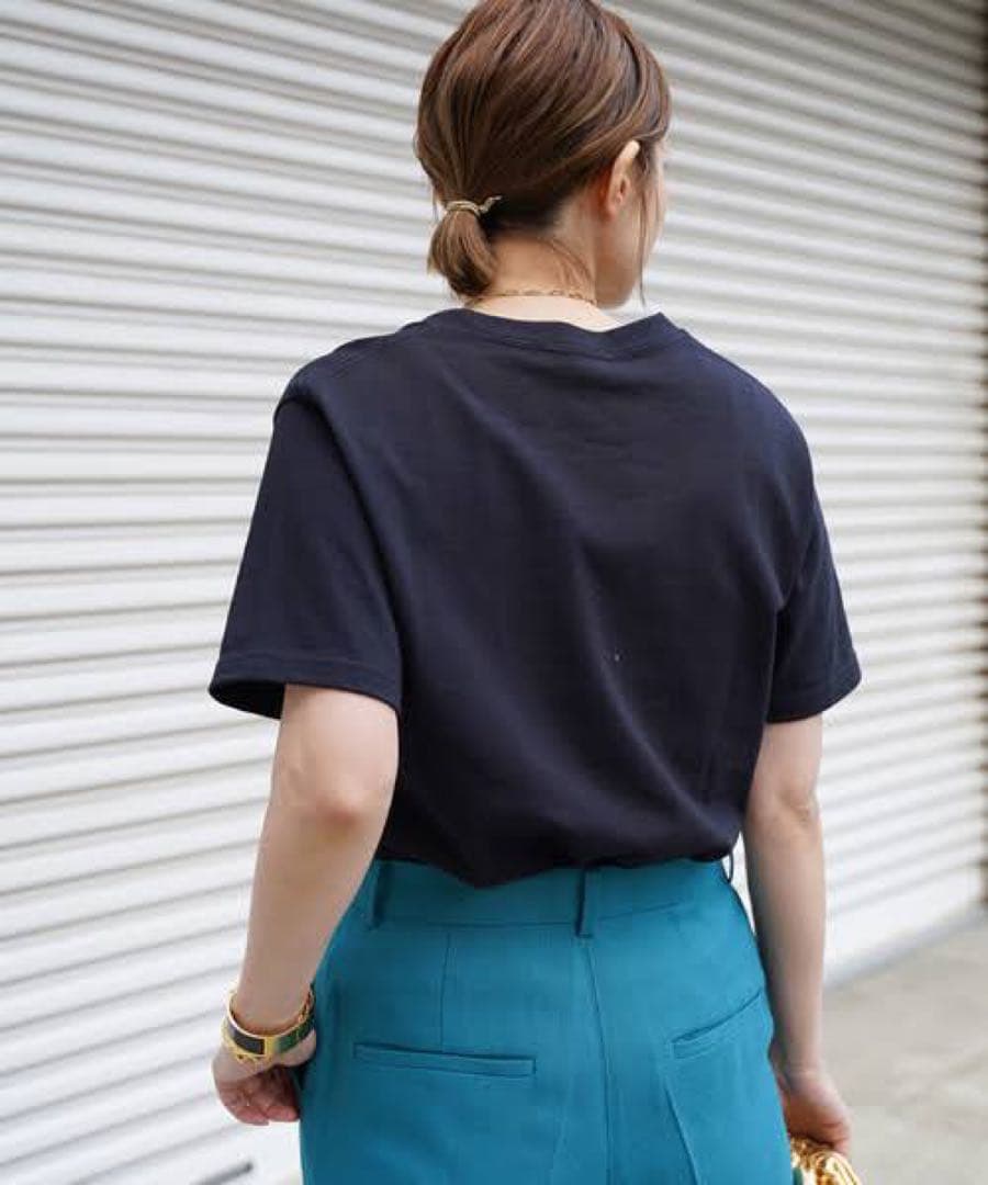 Deuxieme Classe EVERYDAY I LIKE Tネイビー 美品