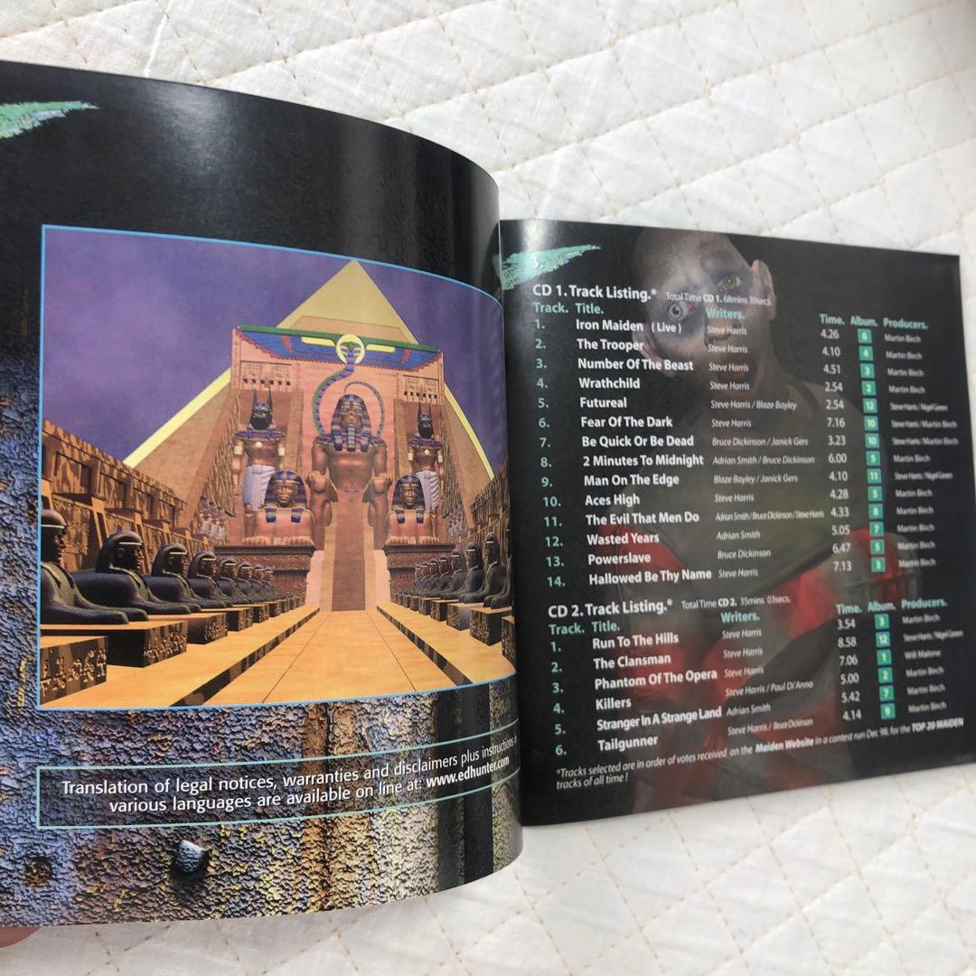 国内盤！2CD＋PC Game CD-ROM！アイアン・メイデン/エド・ハンター