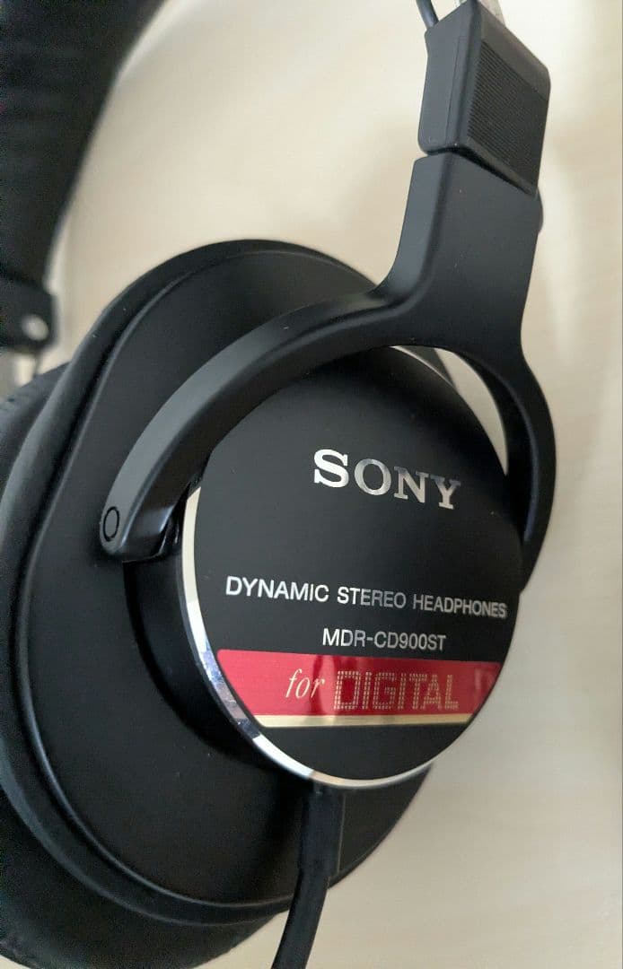 SONY MDR-CD900ST モニターヘッドホン ヘッドホン 有線