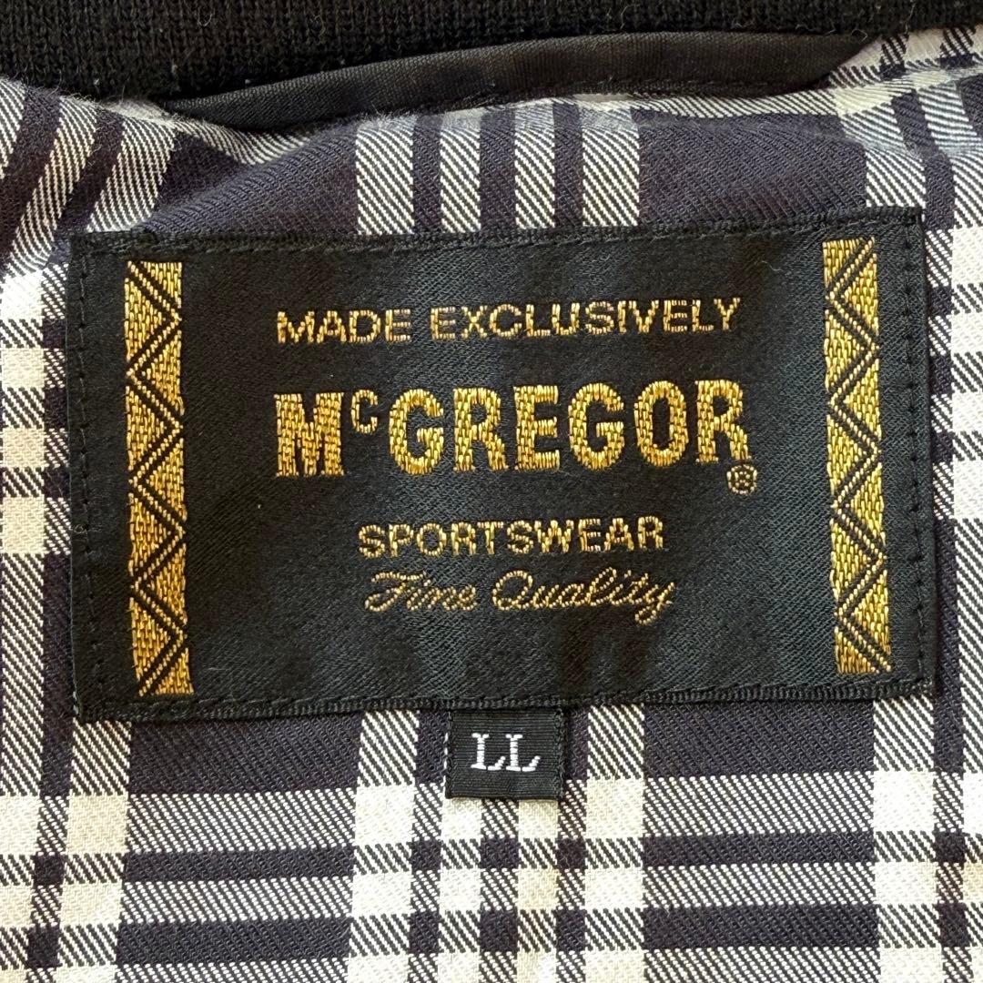 McGREGOR ハリントンジャケット スイングトップ G９ 短丈 XL 黒