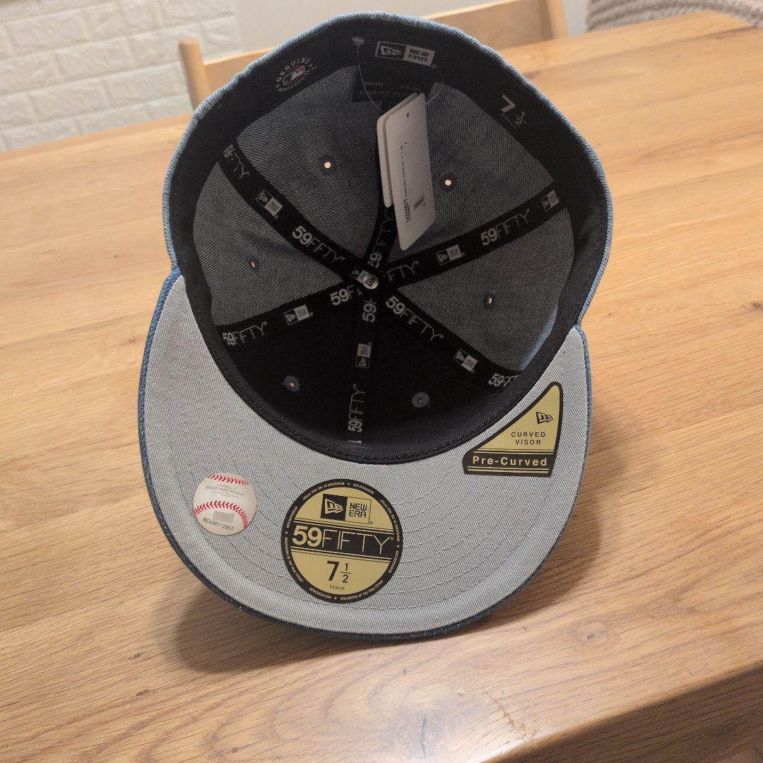 NEW ERA PC 59FIFTYチェーンステッチウォッシュドデニム7 1/2