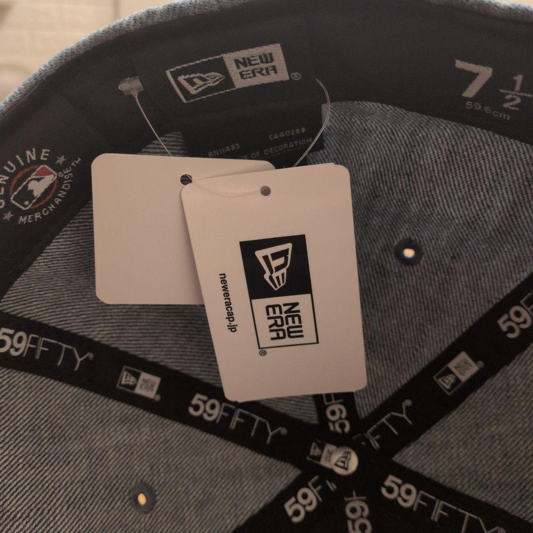 NEW ERA PC 59FIFTYチェーンステッチウォッシュドデニム7 1/2
