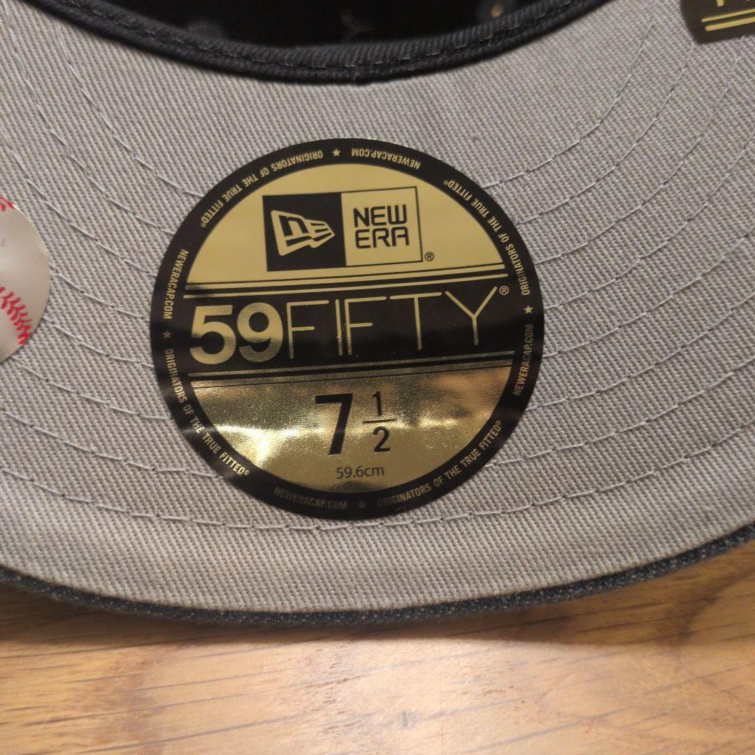 NEW ERA PC 59FIFTYチェーンステッチウォッシュドデニム7 1/2