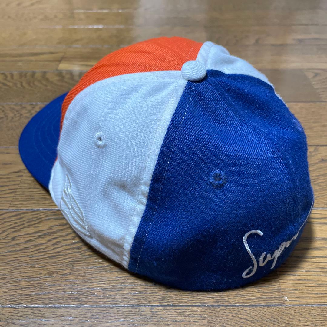 Supreme 90s 初期 トリコロール 6パネルキャップ