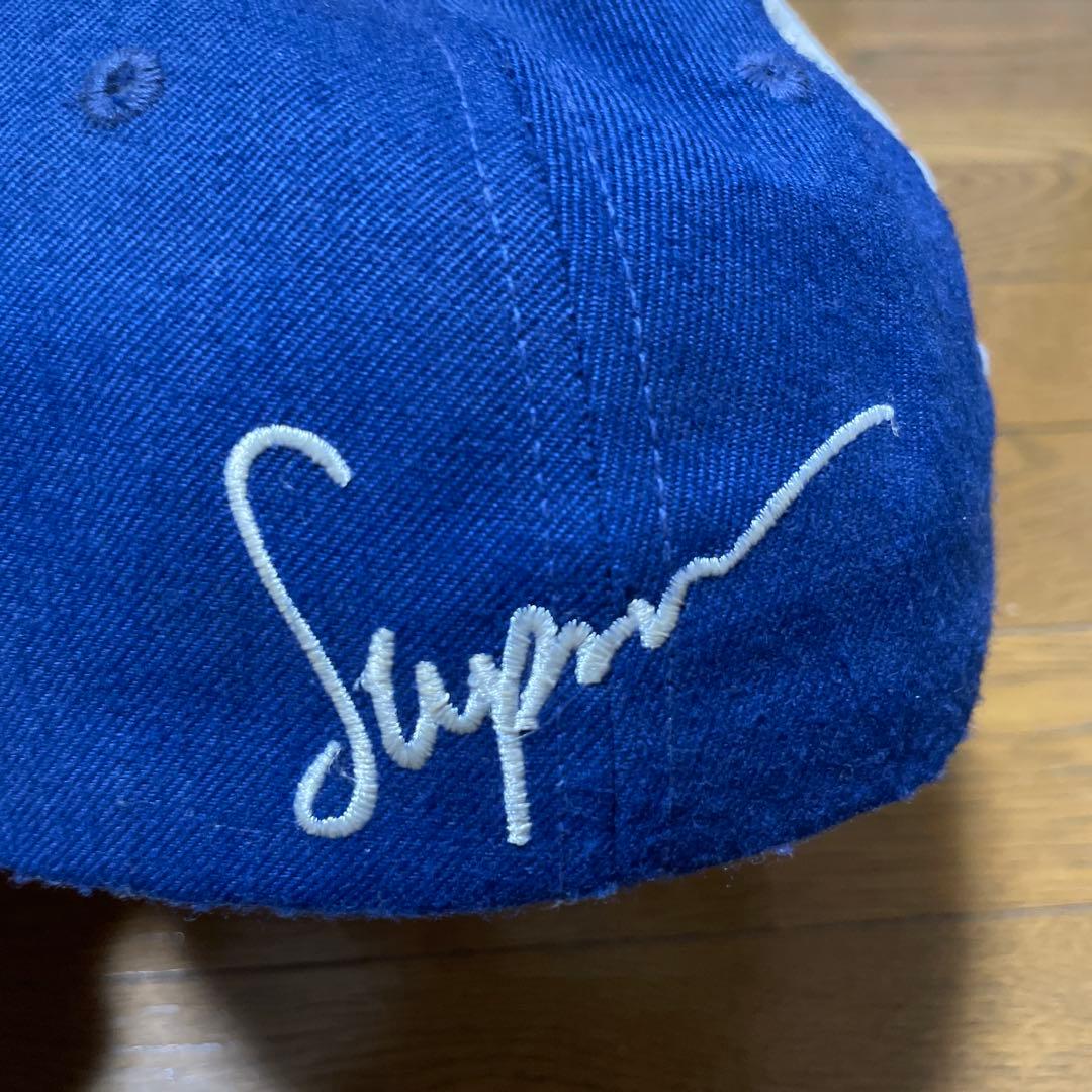 Supreme 90s 初期 トリコロール 6パネルキャップ