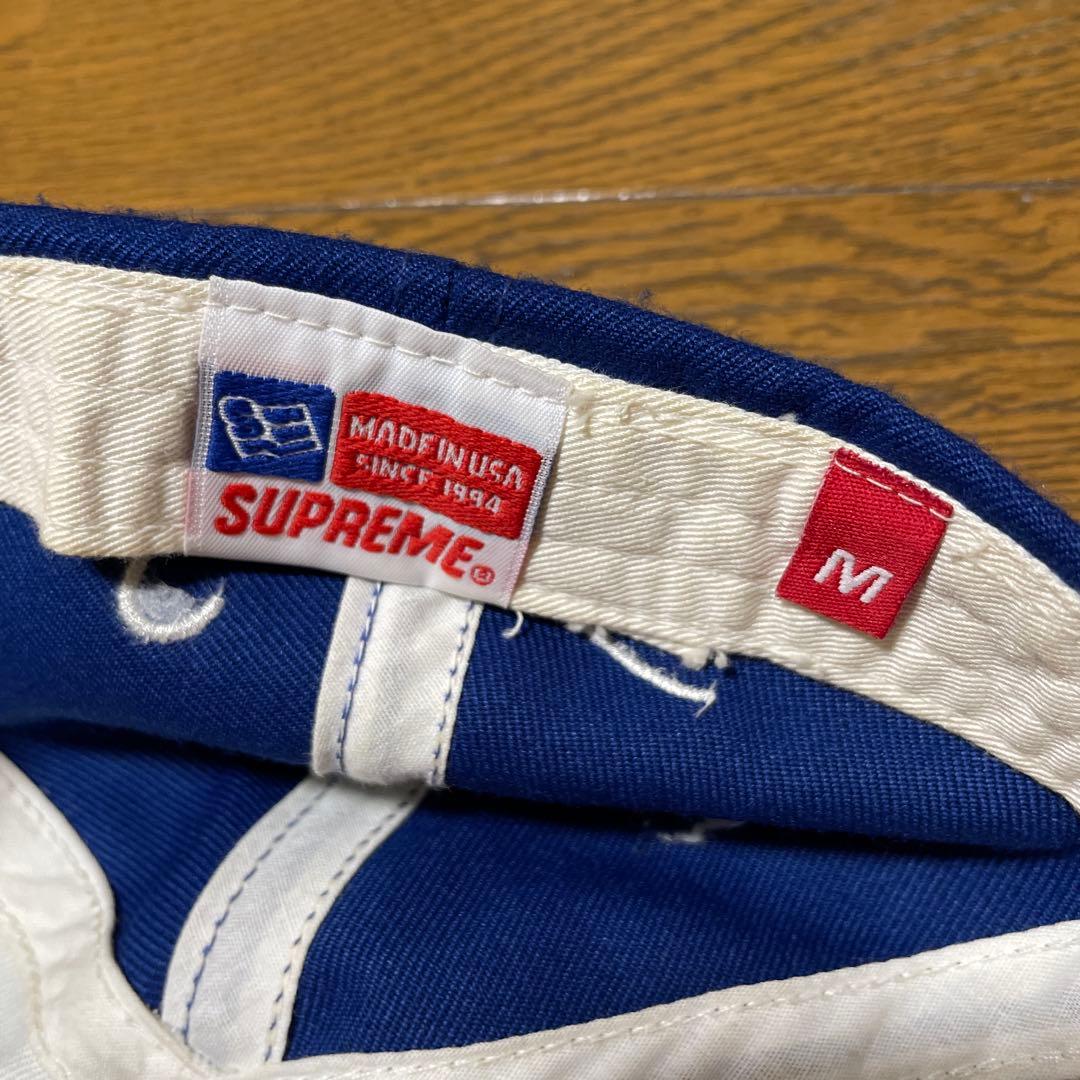 Supreme 90s 初期 トリコロール 6パネルキャップ