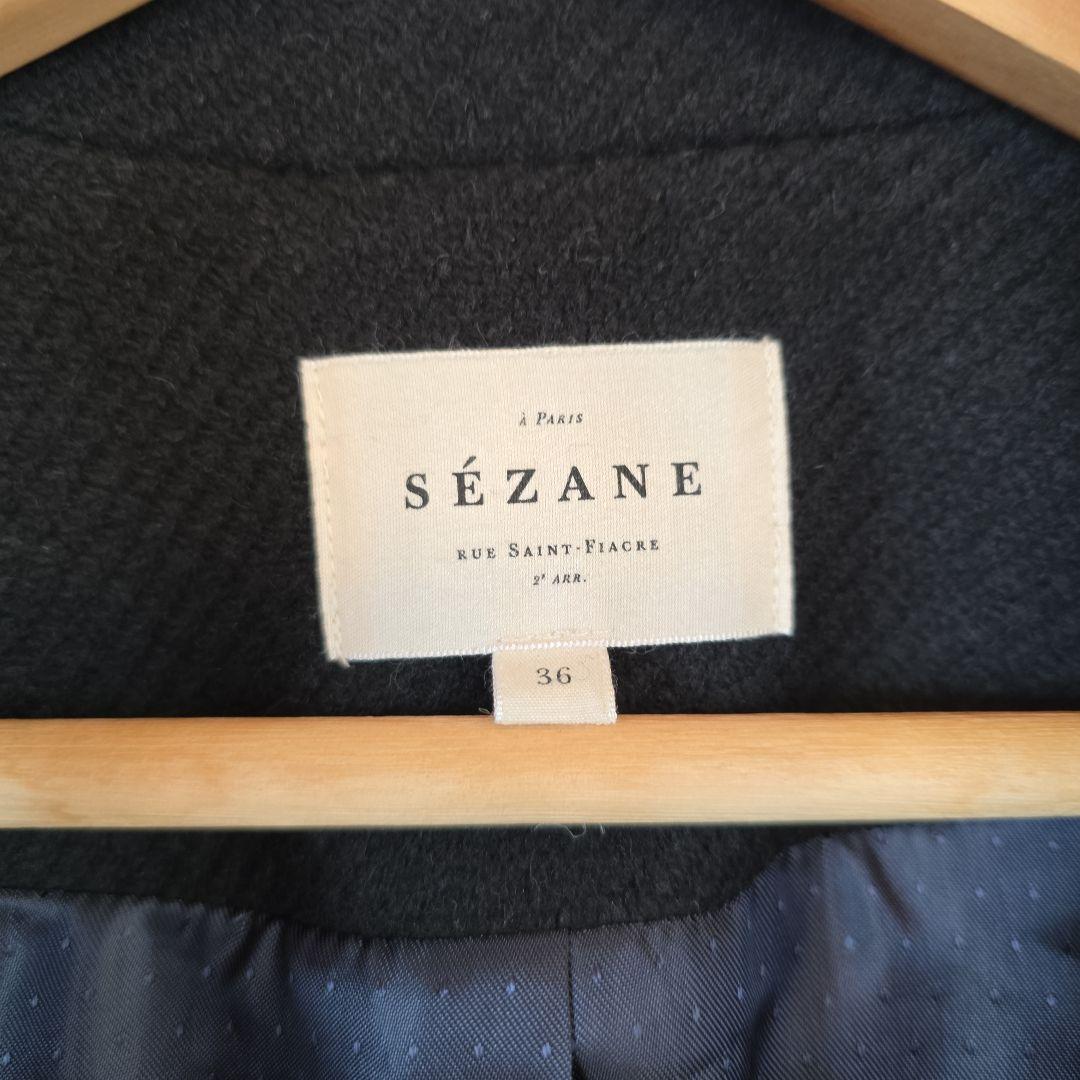 Sezane Jack Jacket セザンヌのウールジャケットブラックM