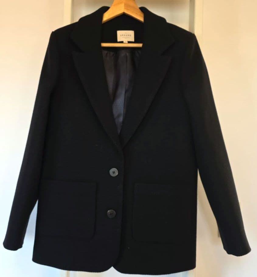Sezane Jack Jacket セザンヌのウールジャケットブラックM