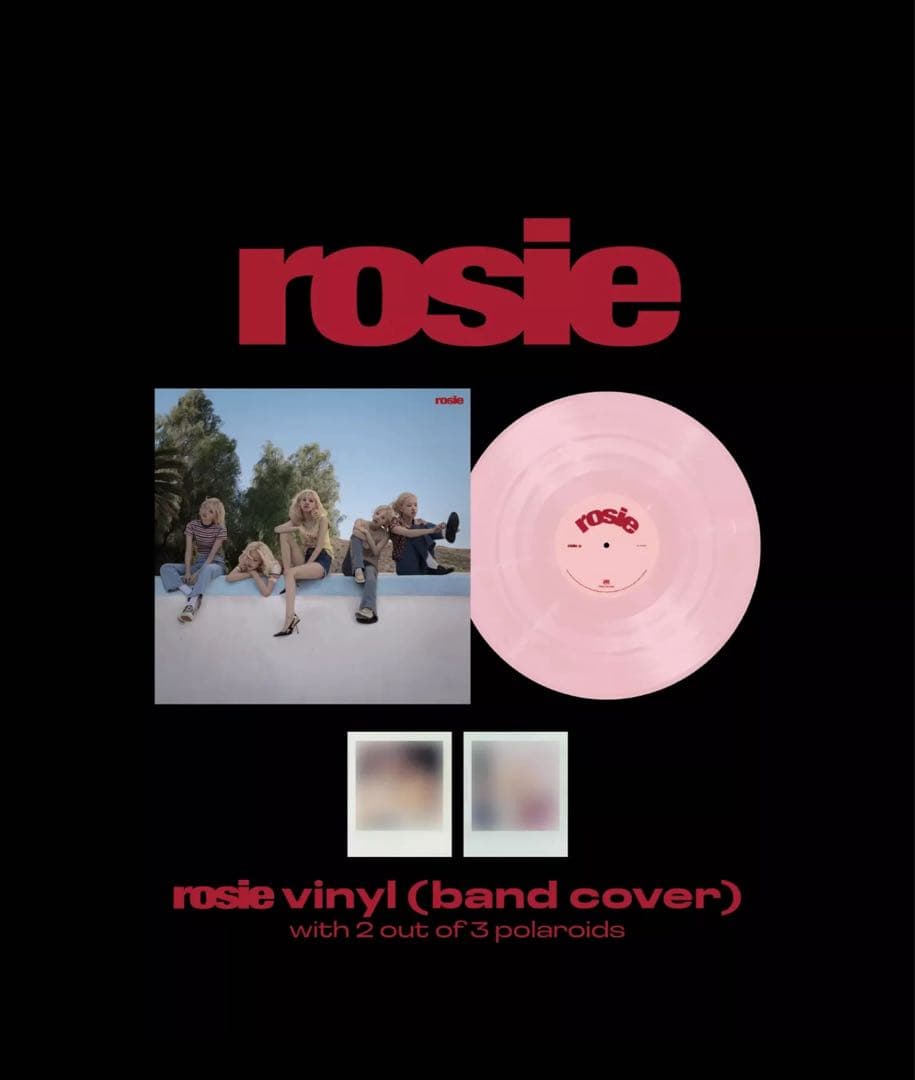 み*ゆ様 Rose「Rosie (Band cover)」ピンク盤 LP アナロ