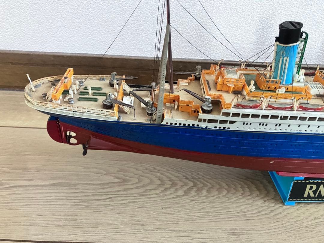 RMS TITANIC 1912 タイタニック 1/400模型 中古 ケースなし