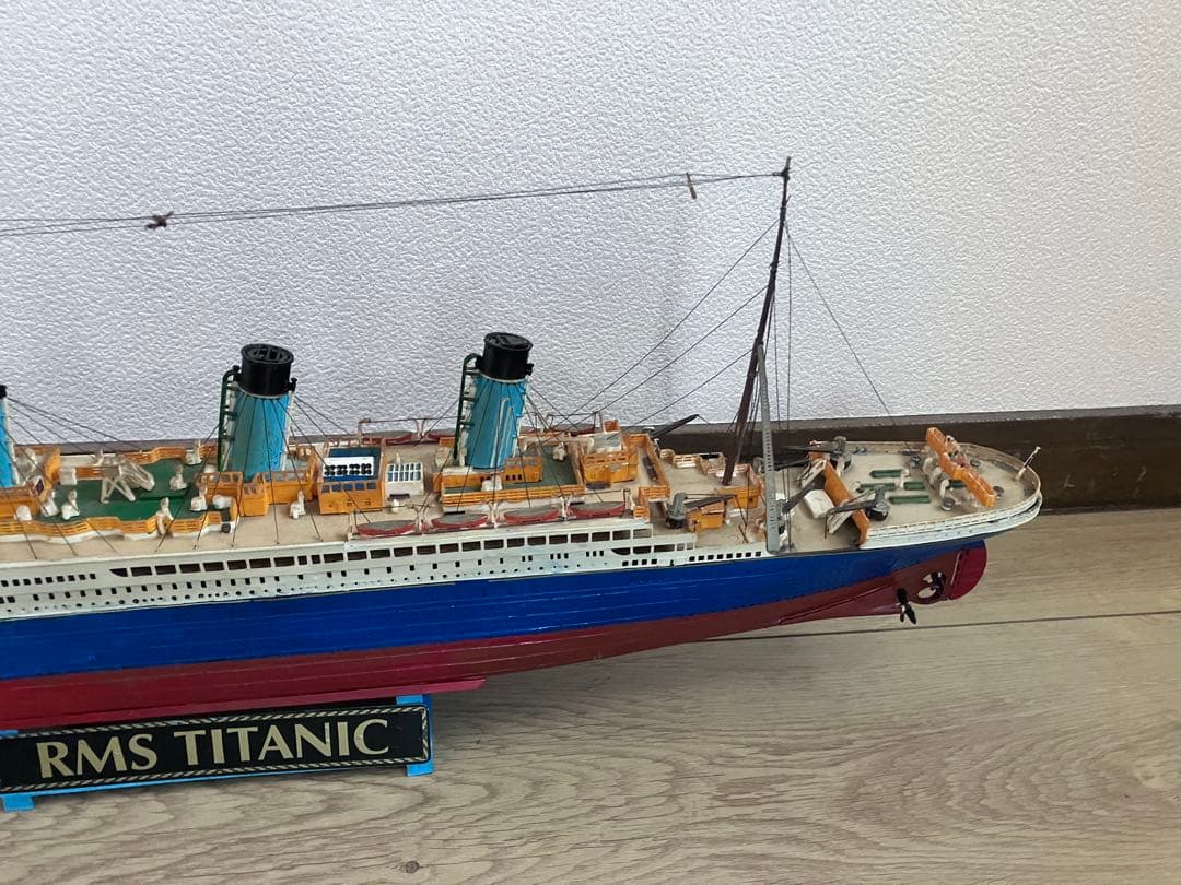 RMS TITANIC 1912 タイタニック 1/400模型 中古 ケースなし