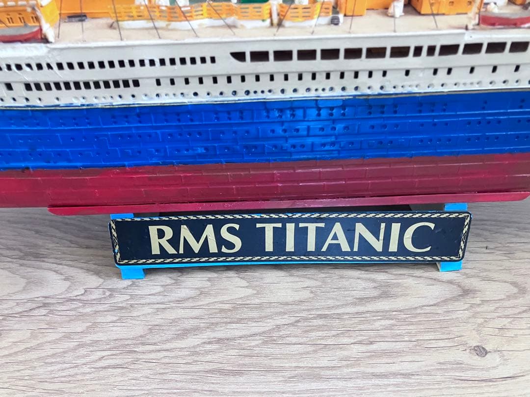 RMS TITANIC 1912 タイタニック 1/400模型 中古 ケースなし