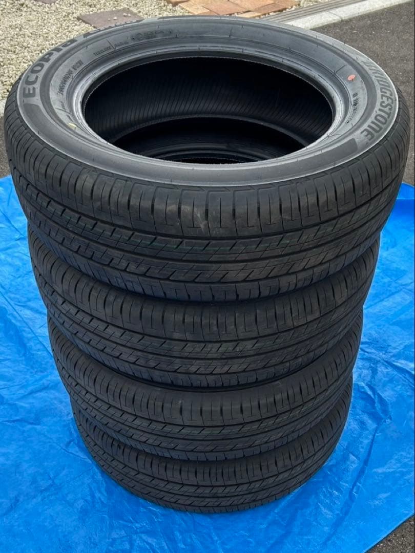 新車外し ブリヂストン ECOPIA 205/60R16 夏タイヤ4本