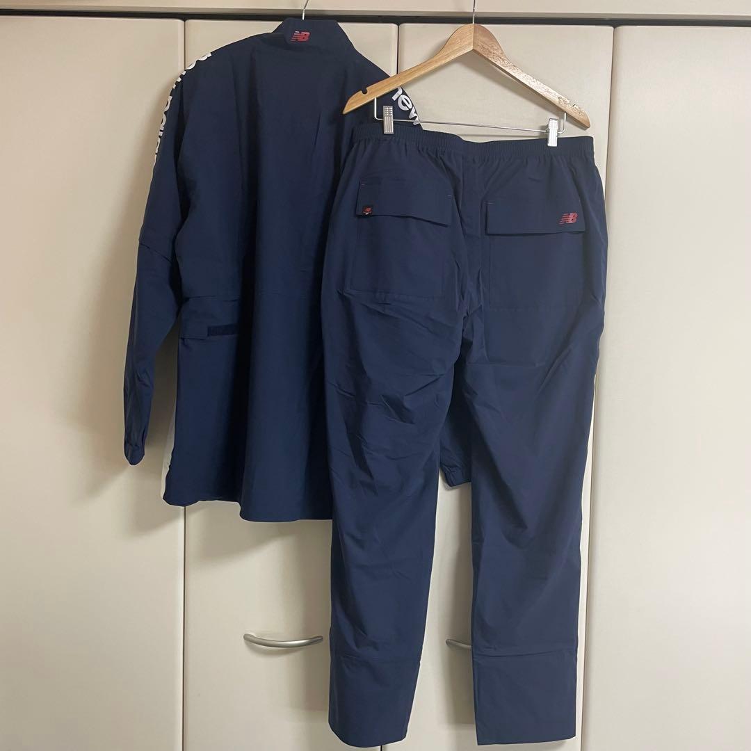 新品　ニューバランス　ゴルフ　レインウェア　7(2XL) 上下セットアップ