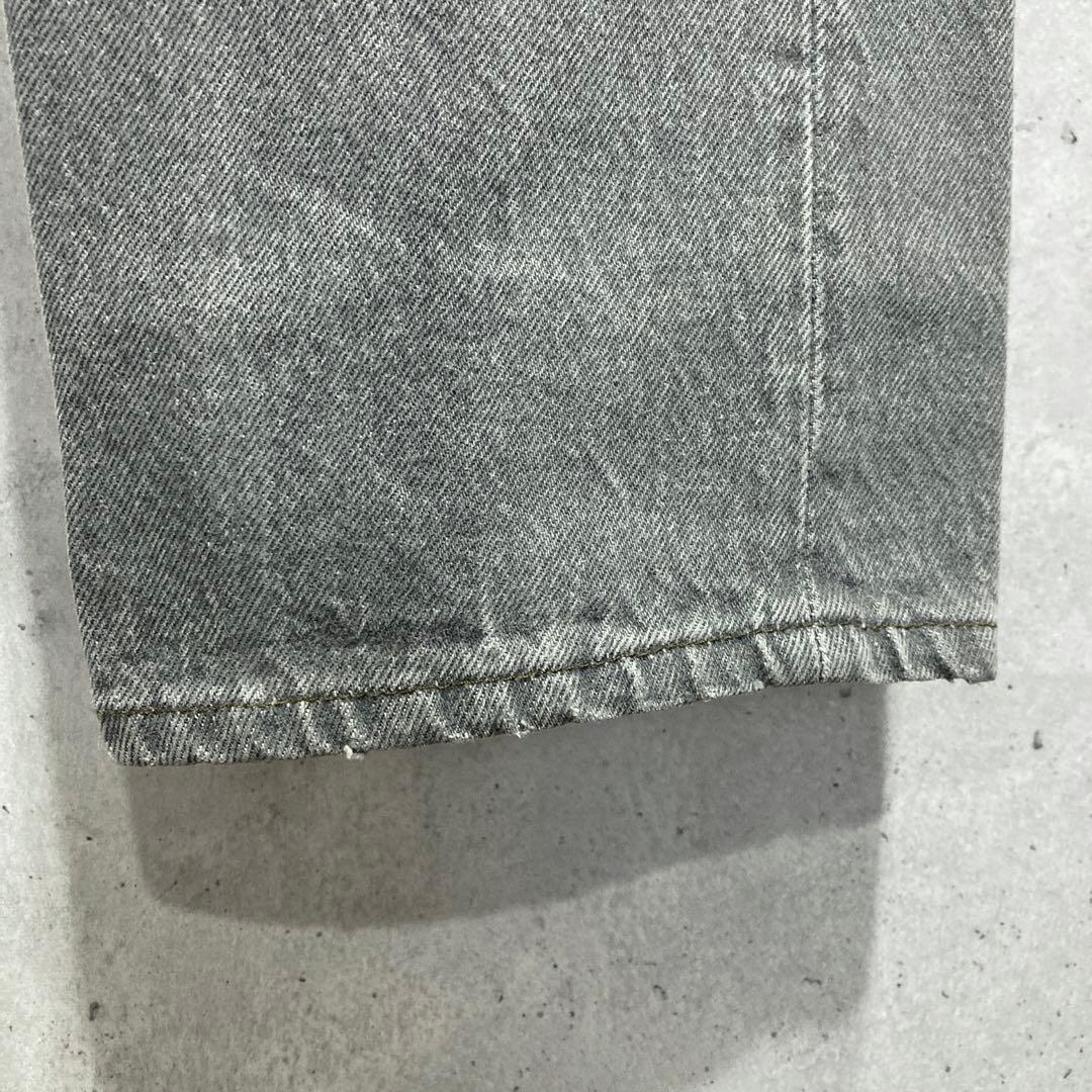 激レア　Levi's グレー　先染め　701 W27　　USA　80s　ブラック