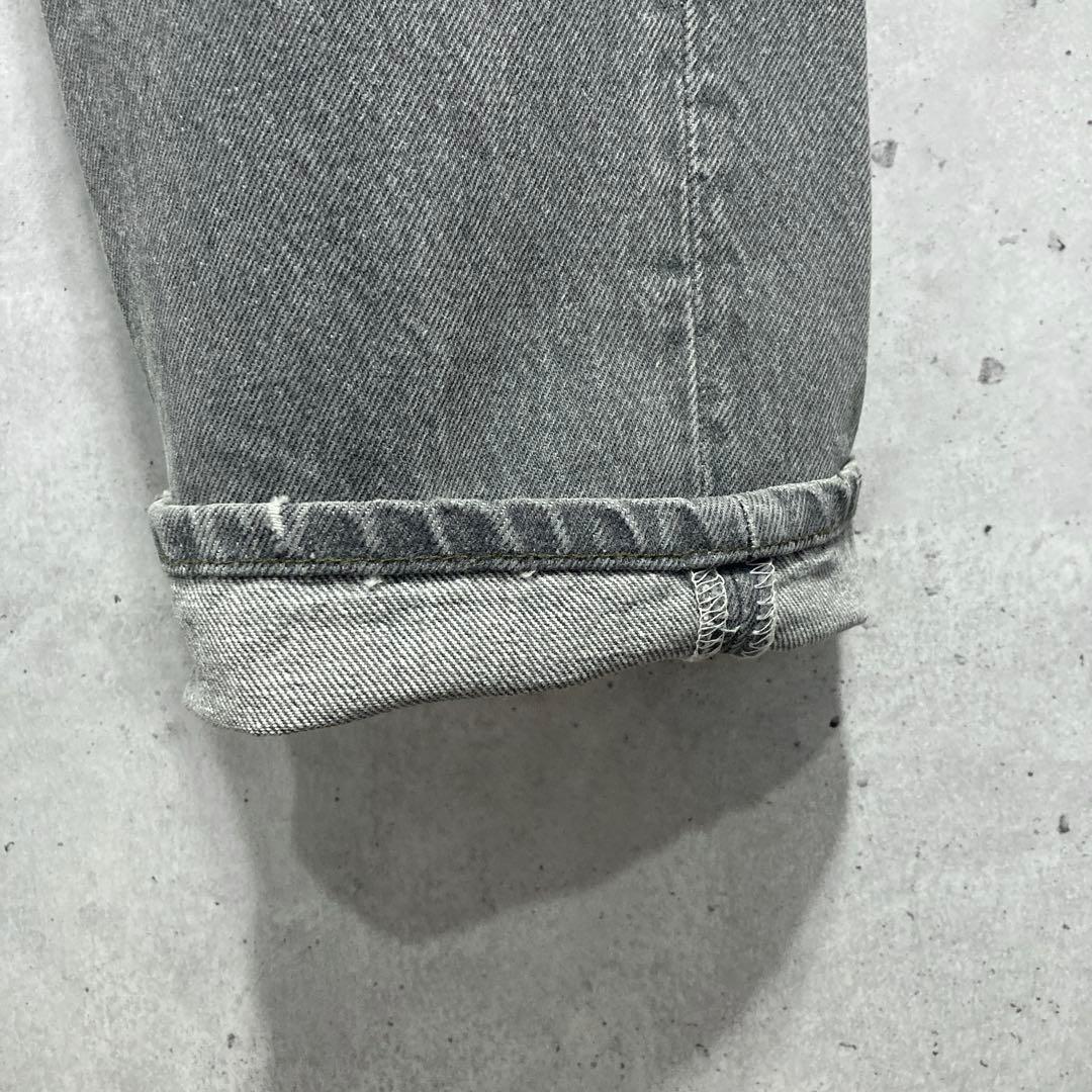 激レア　Levi's グレー　先染め　701 W27　　USA　80s　ブラック