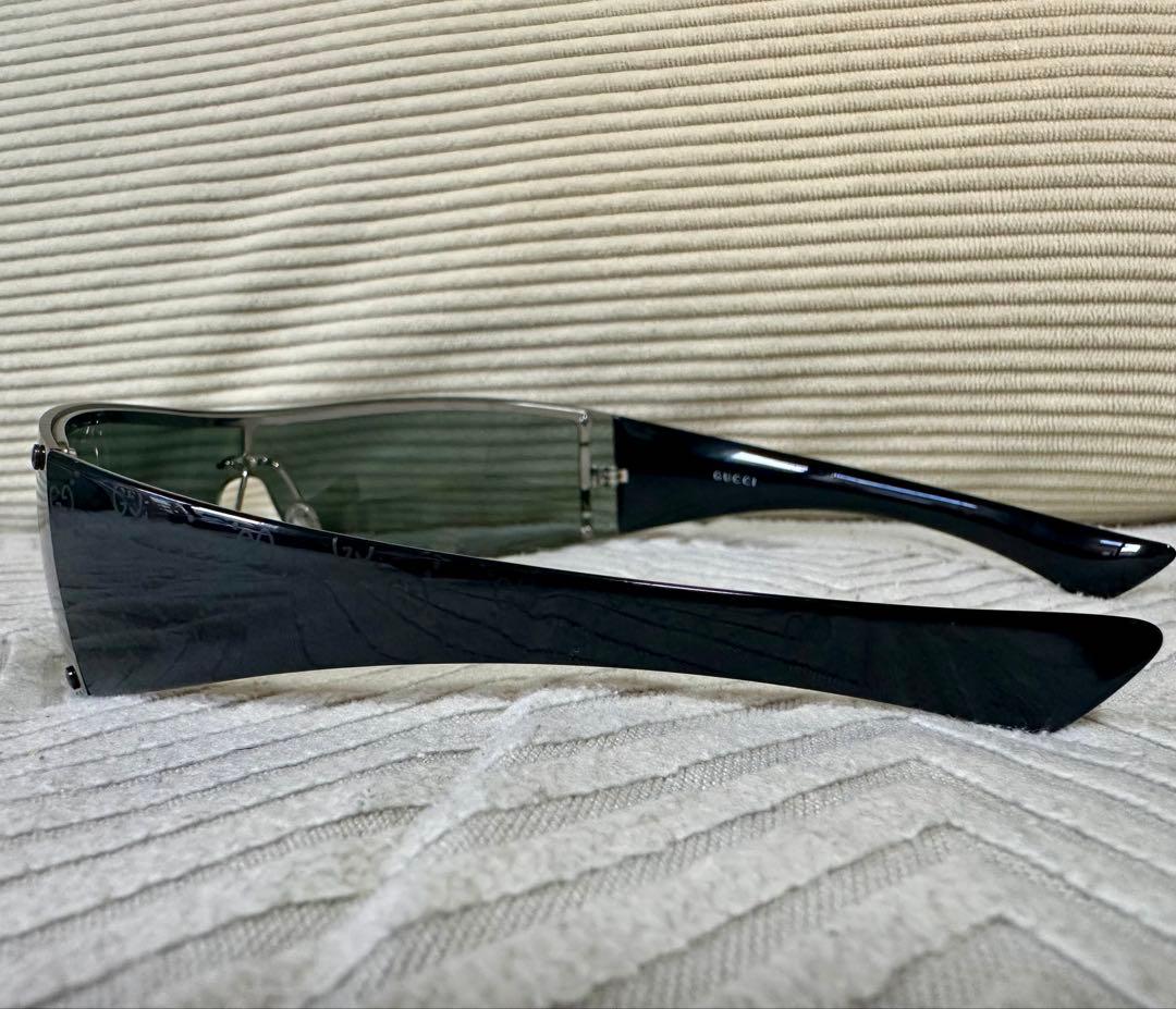 美品 GUCCI サングラス GG柄 ブラックスポーツ ユニセックス