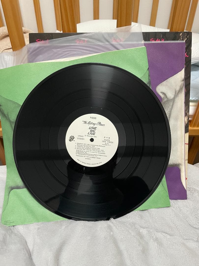 【見本盤】The Rolling Stones LOVE YOU LIVE