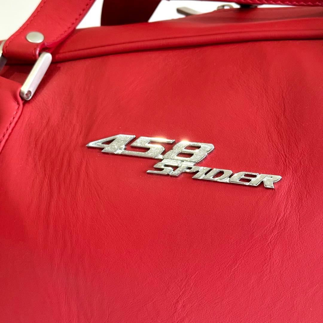 Ferrari 458 Spider ボストンバッグ 赤　オーナー限定 非売品
