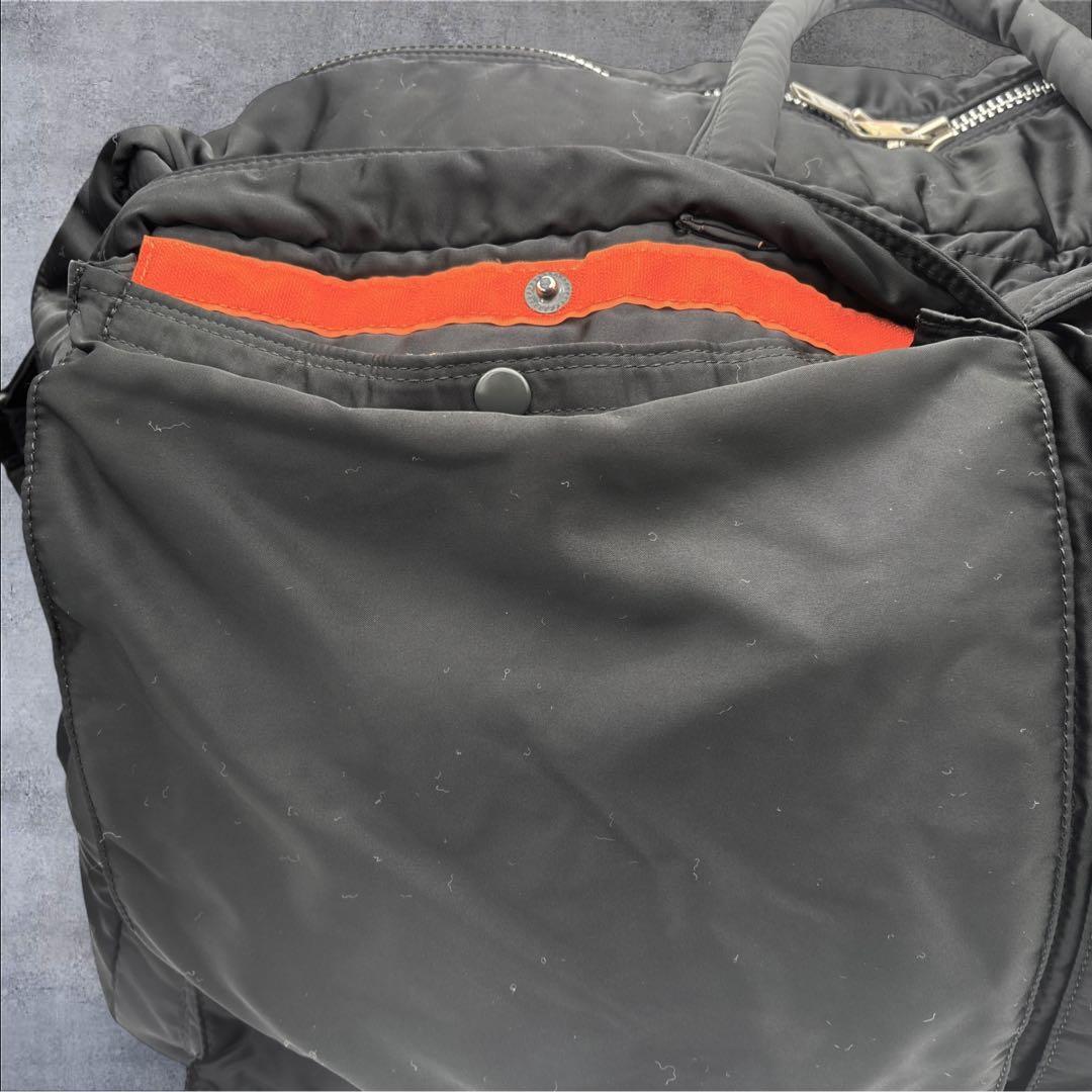 【超大容量】PORTER タンカー 2way ボストンバッグ 旅行鞄 ブラック