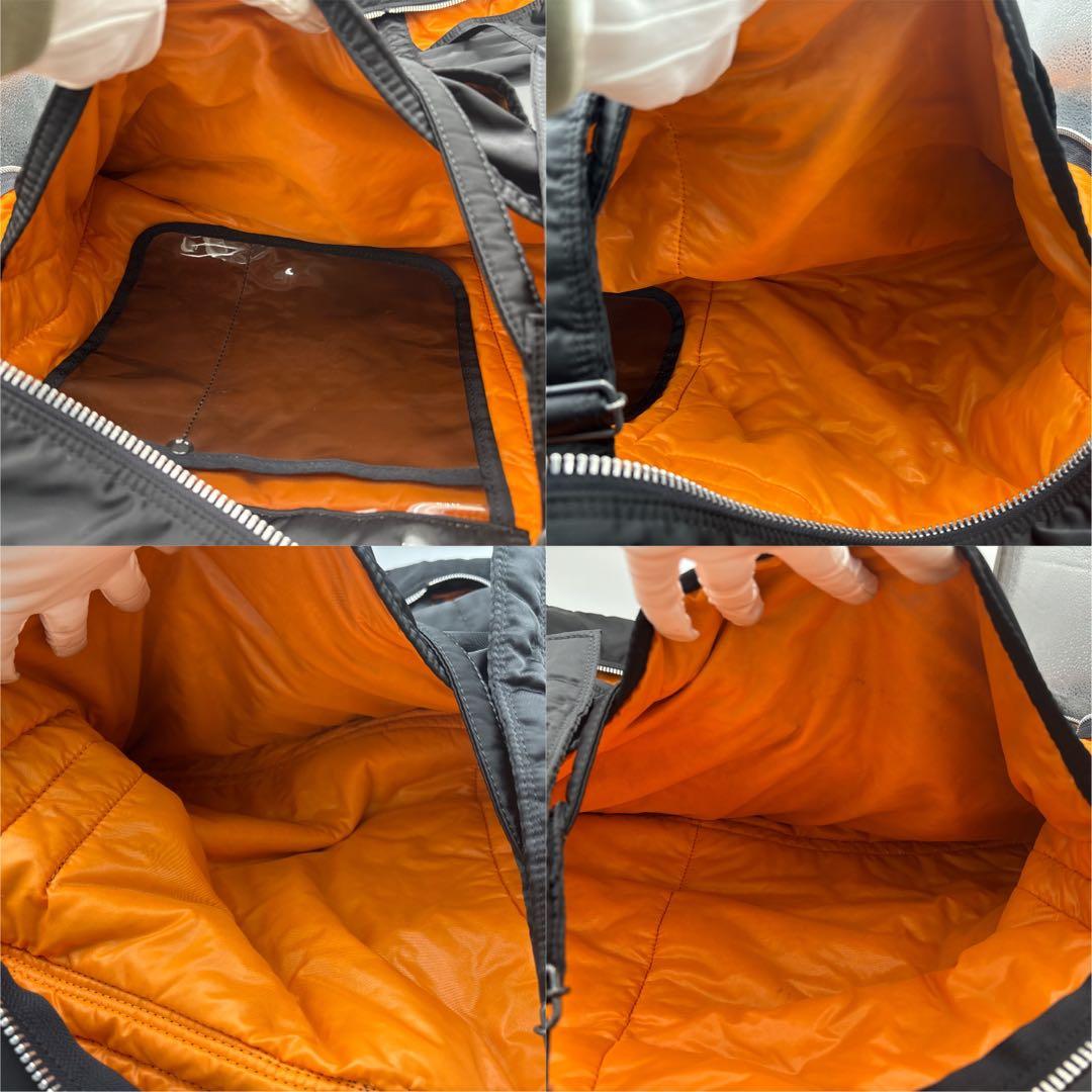 【超大容量】PORTER タンカー 2way ボストンバッグ 旅行鞄 ブラック