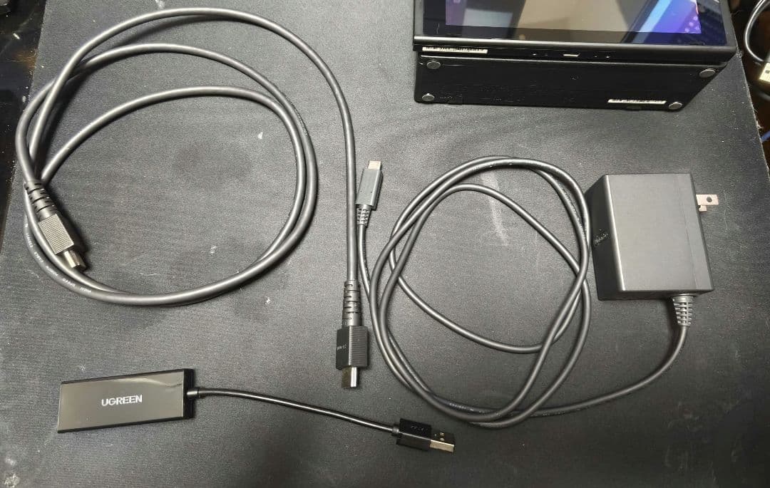 Nintendo Switch プロコン、SDカード128gb，Lanポート付き