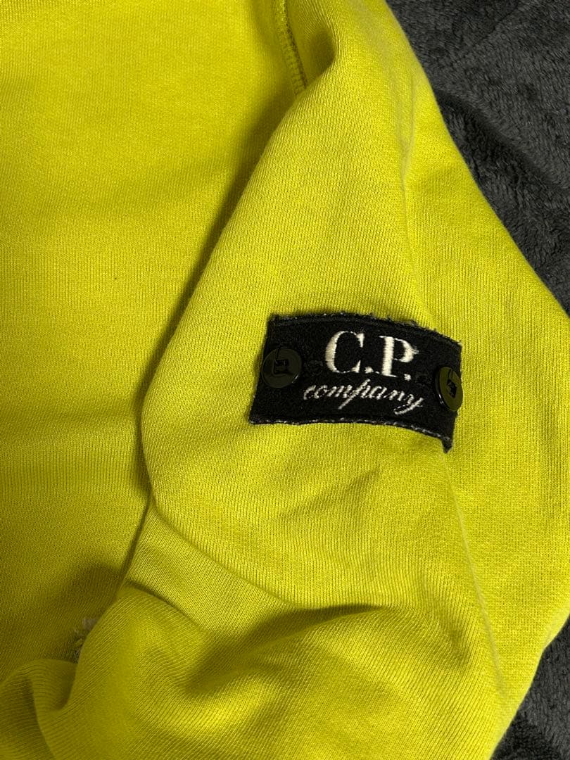 cp company ジップフリーススウェット