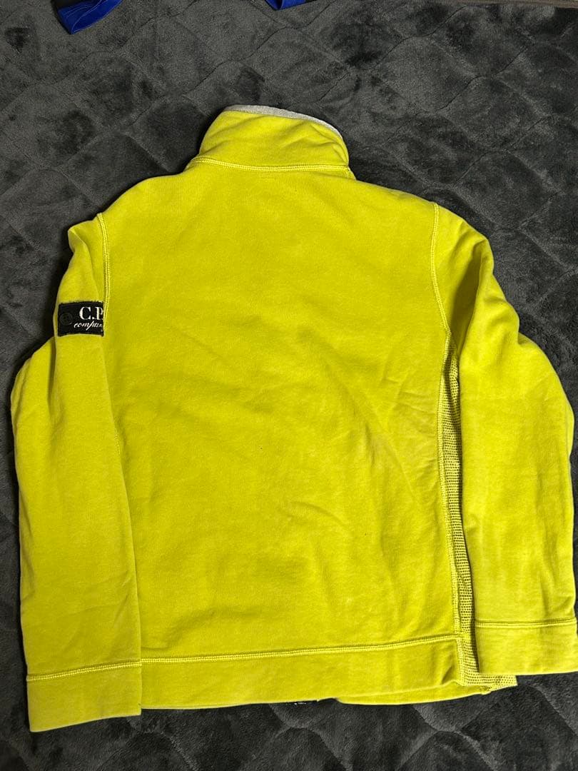 cp company ジップフリーススウェット