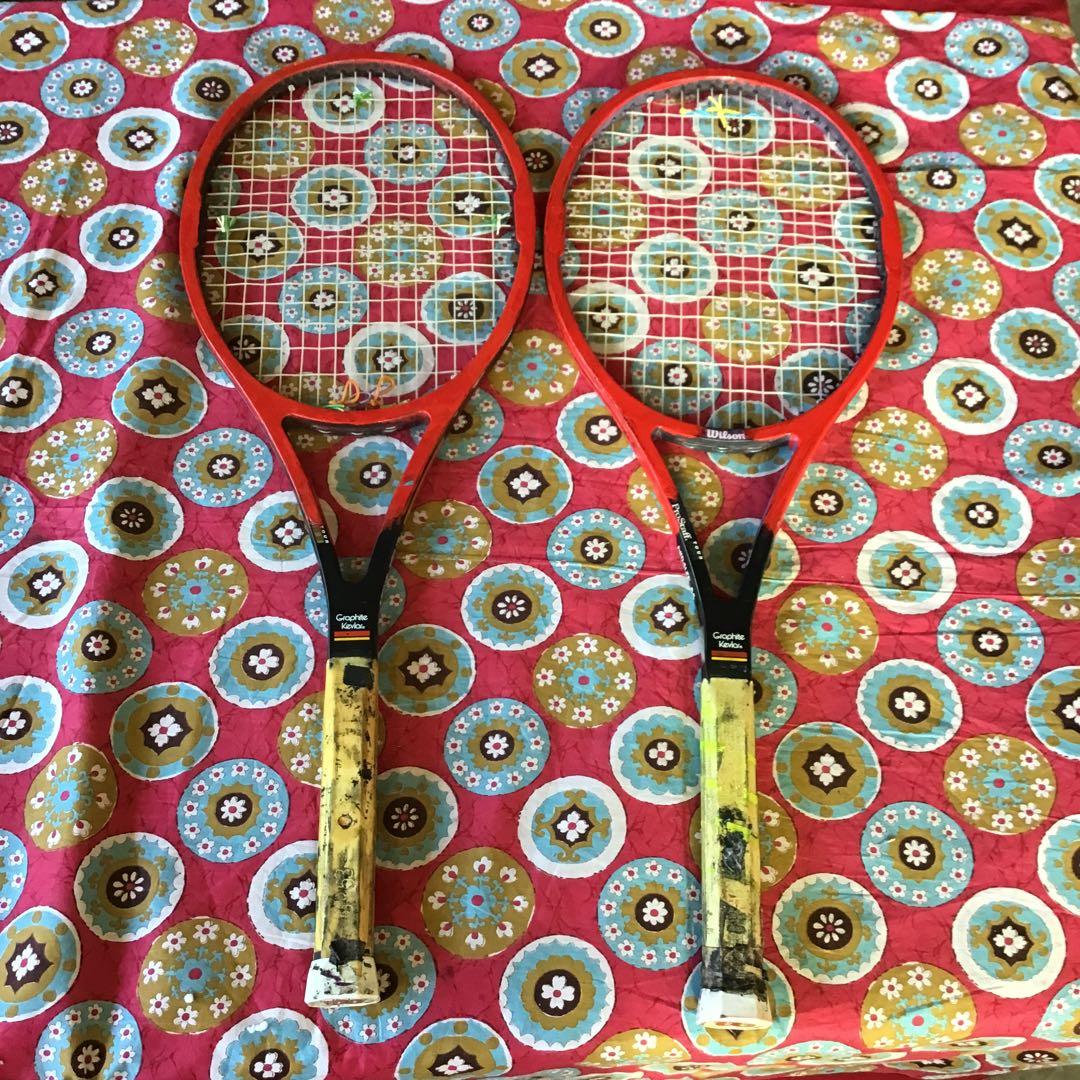 Wilson Graphite Kevlar ラケットMidsize85 2本