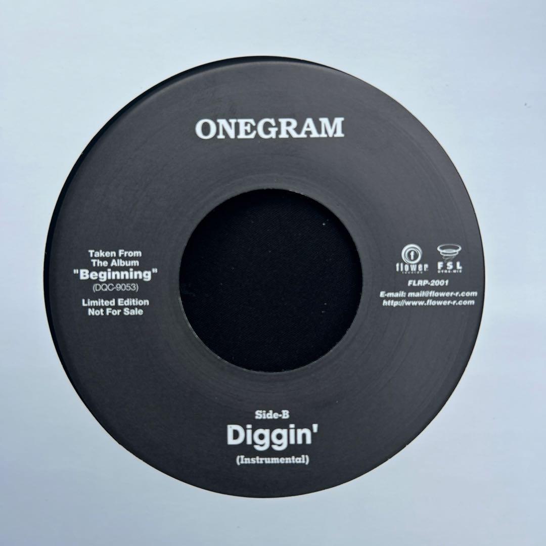 ONEGRAM クレイジー・ラヴ / Diggin' 限定版レコード