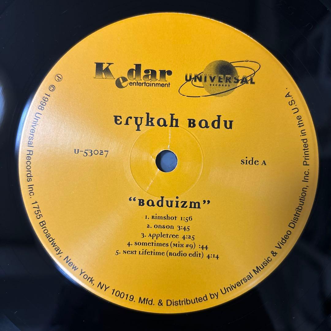 ⭐︎レア盤⭐︎ Erykah Badu / Baduizm （送料無料）