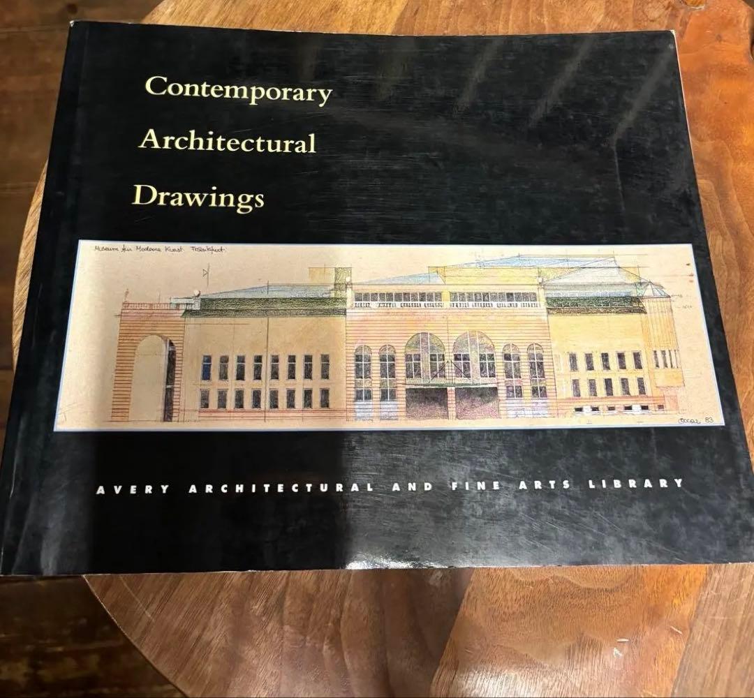 現代建築ドローイング集 洋書 中古