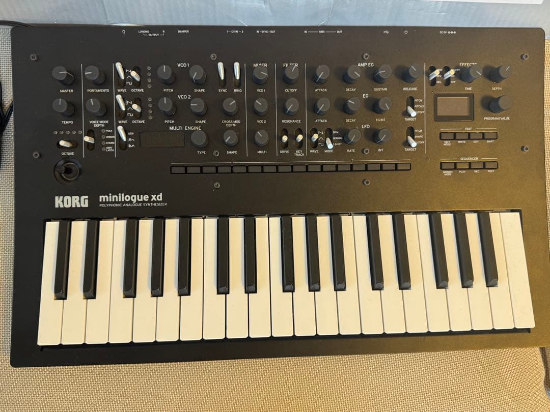 KORG minilogue xd シンセサイザー 37鍵
