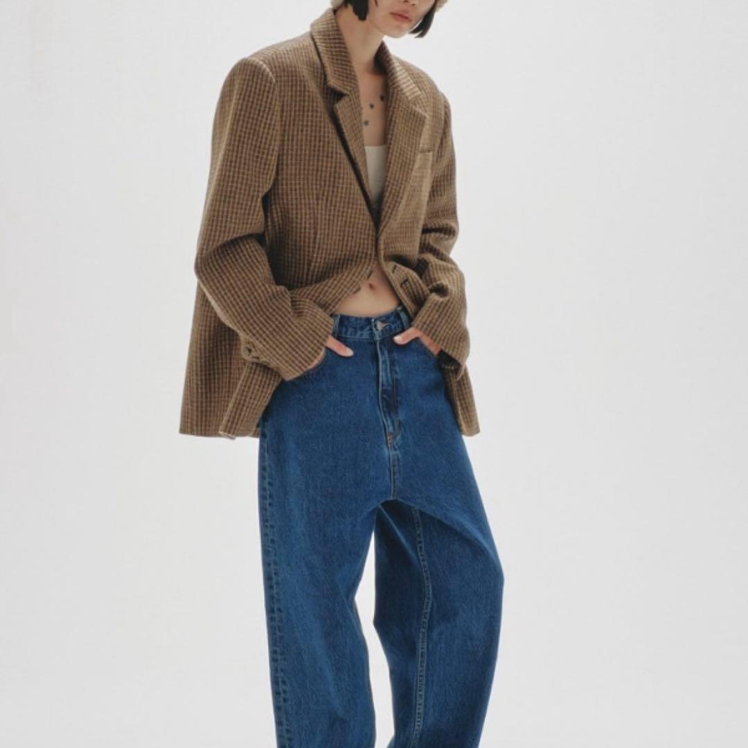 ジャケット・アウター Wool100% Check Jacket todayful 36