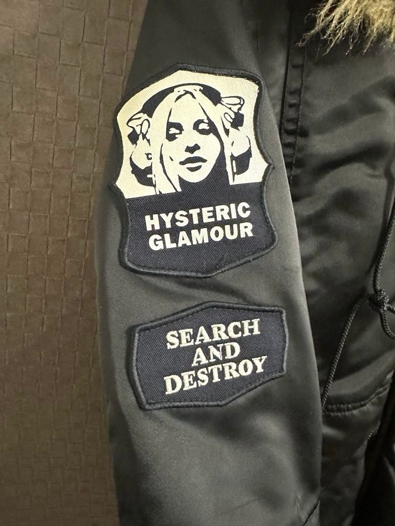 HYSTERIC GLAMOUR N-3B プリマプロフト ミリタリーコート