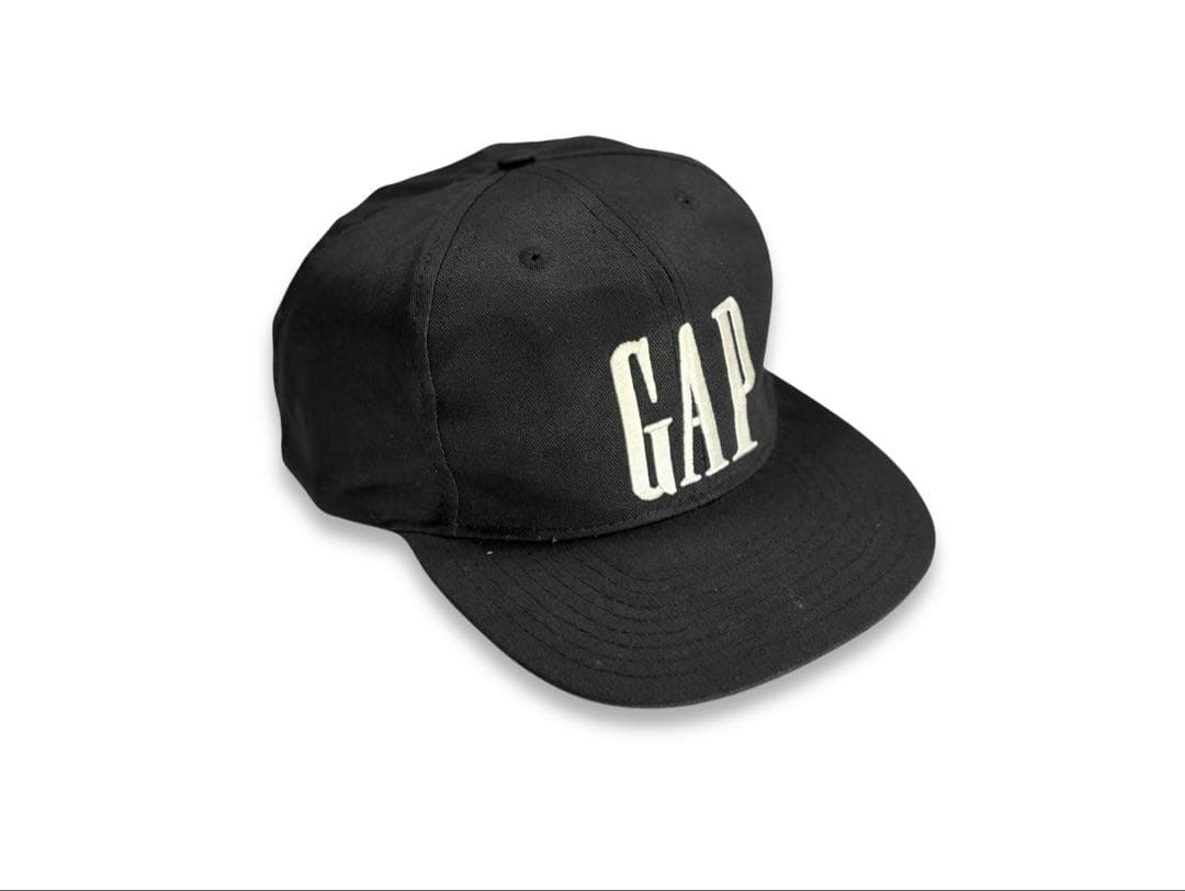 90s OLD GAP LOGO SNAP BACK ギャップ 刺繍 ロゴ