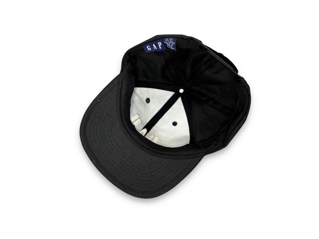 90s OLD GAP LOGO SNAP BACK ギャップ 刺繍 ロゴ