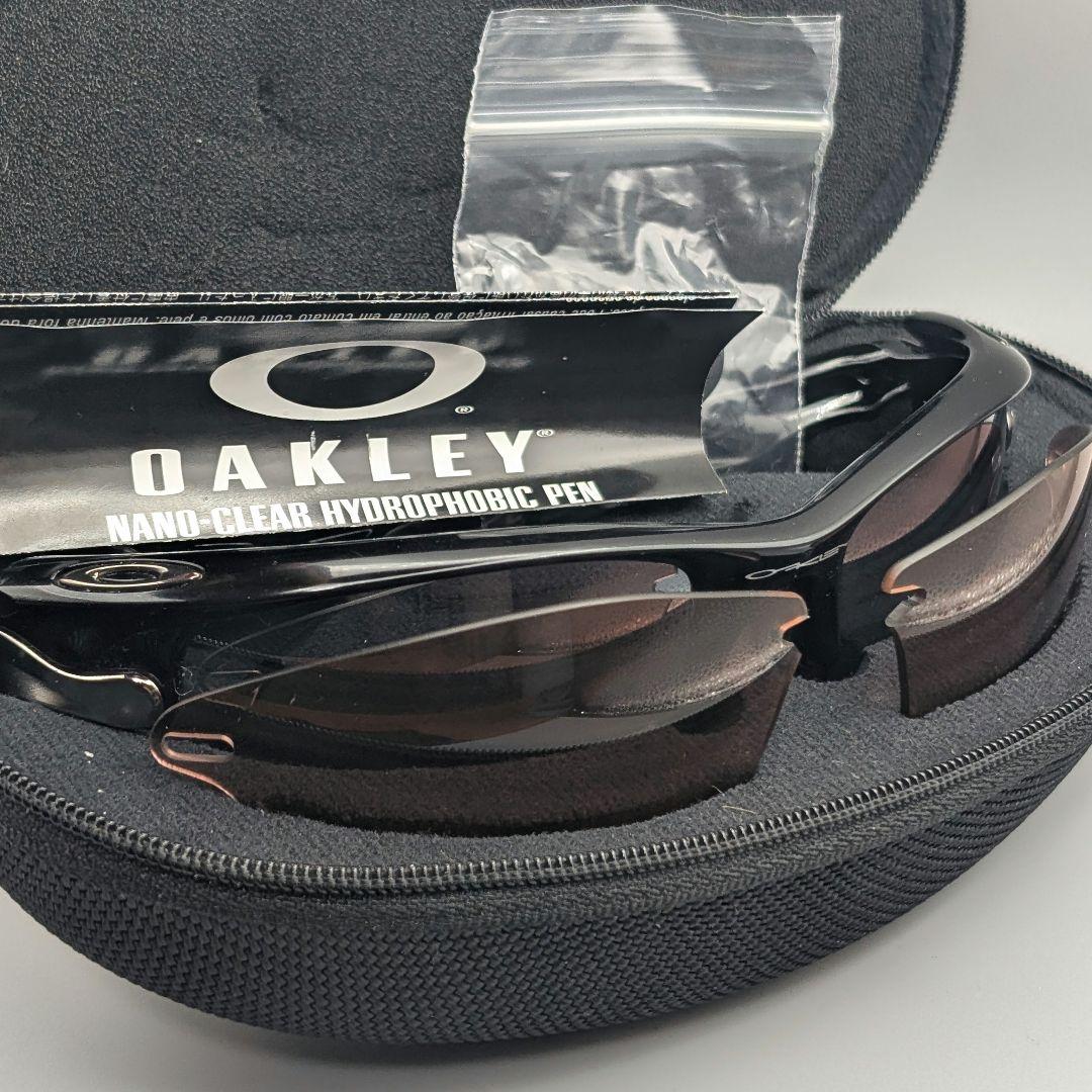 Oakley FAST JACKET ブラック 交換レンズ付 ケース付 良好