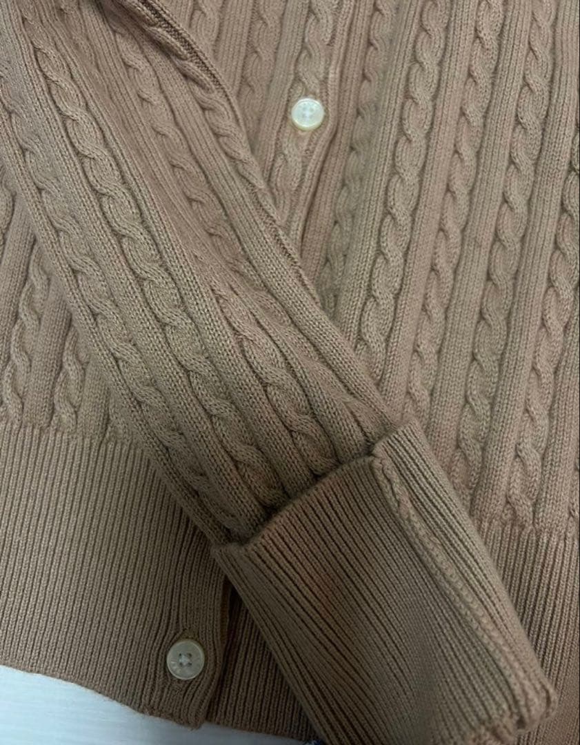 セールPoloポロラルフローレンケーブルカーディガン ニット セーター