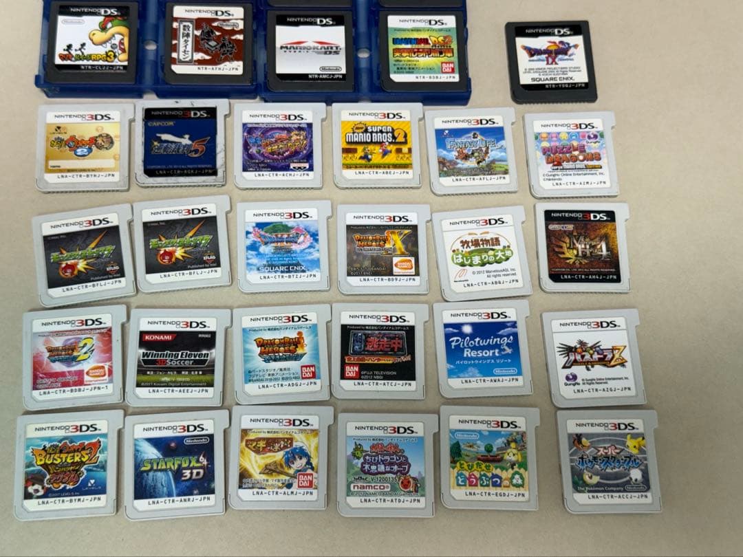 ニンテンドーDS、3DS ゲームソフトセット　37本