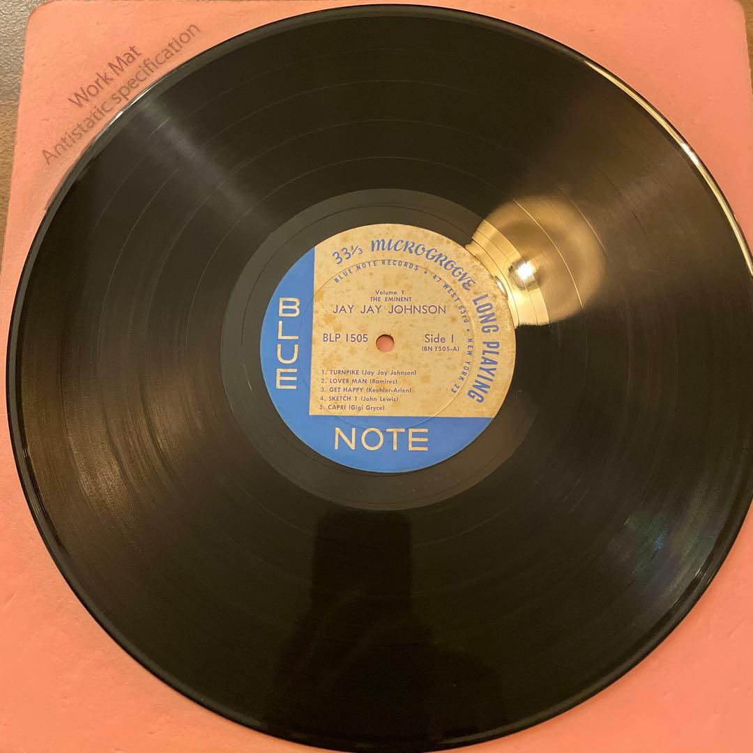 ジェイジェイジョンソン　ジャズ　レコード LEX NY23 RVG 9M 超美品