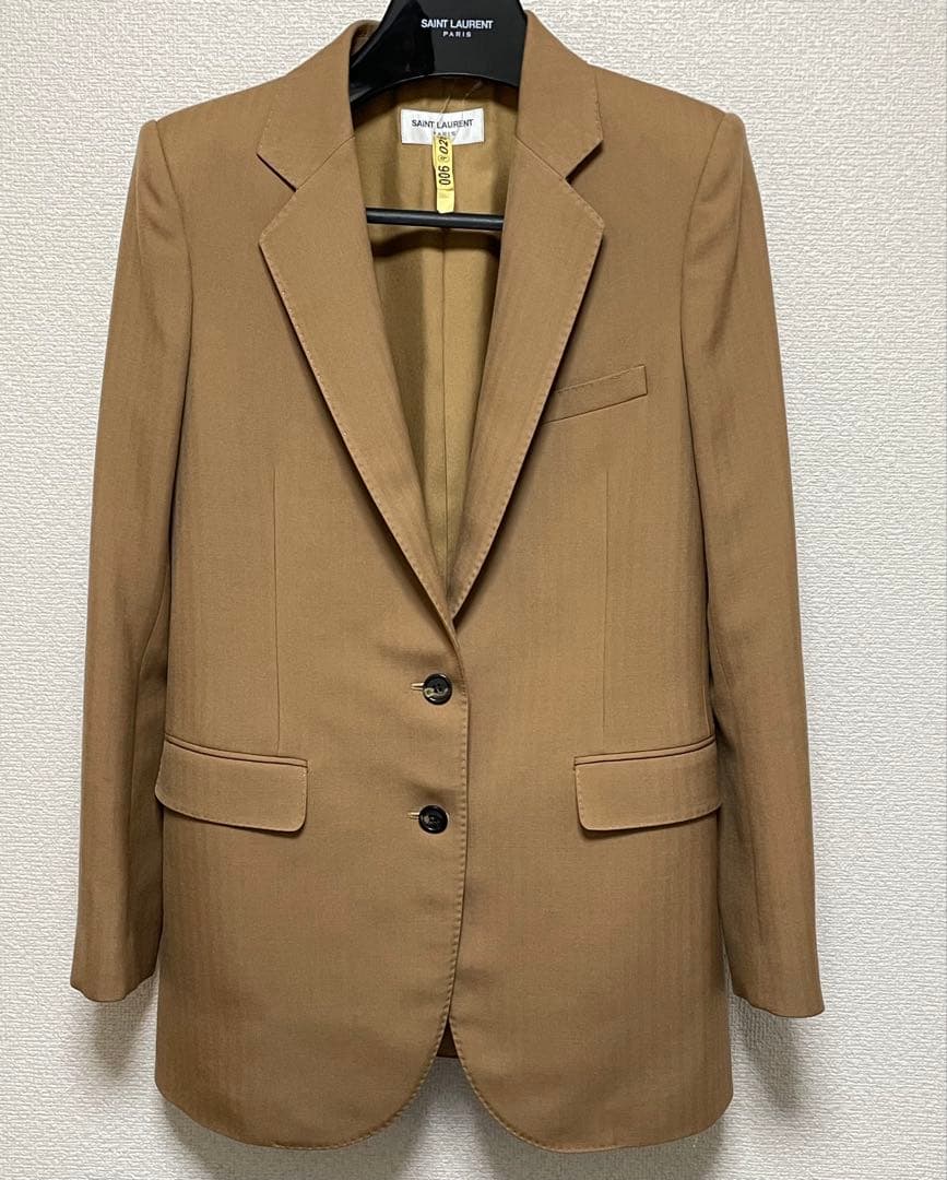SAINT LAURENT キャメル色 テーラードジャケット