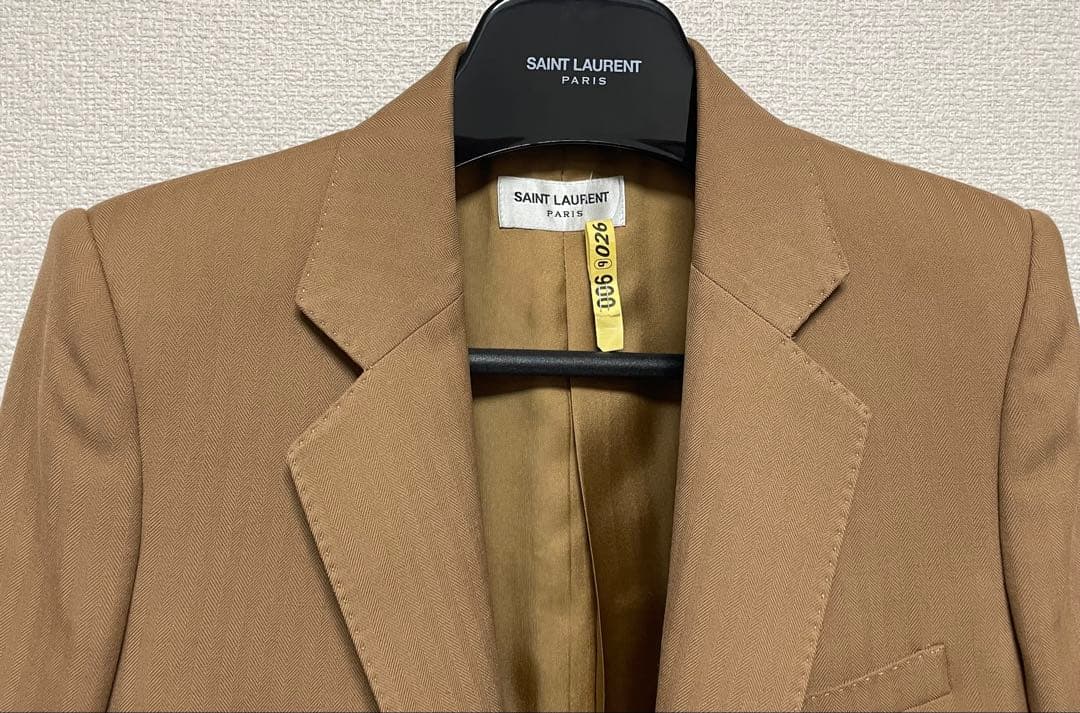 SAINT LAURENT キャメル色 テーラードジャケット