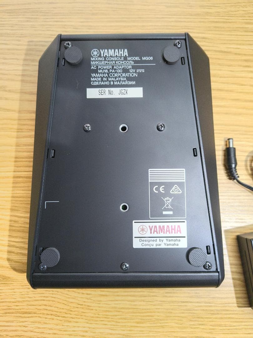YAMAHA MG06 アナログミキサー