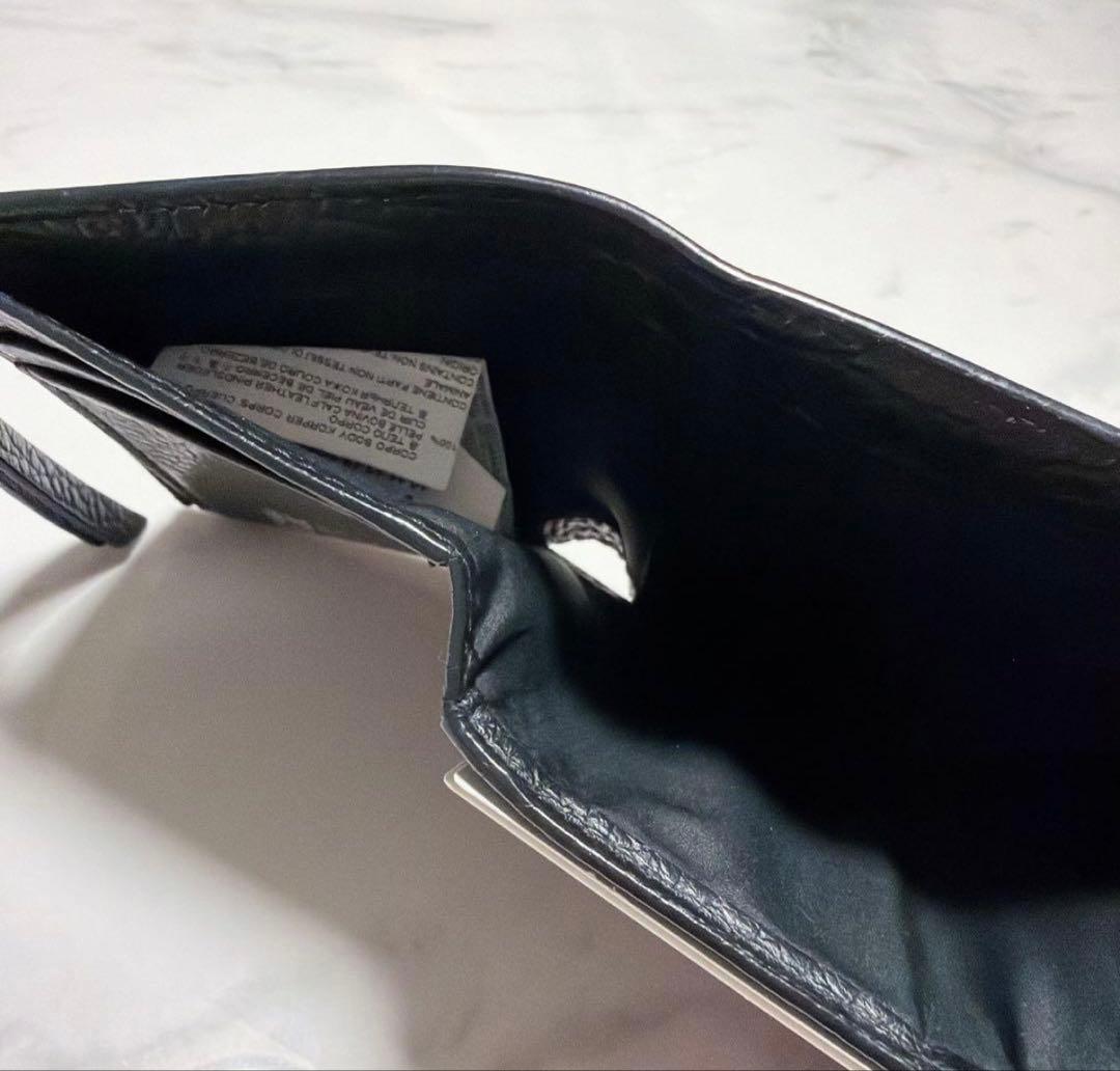 【Maison Margiela】三つ折りコンパクト財布 ブラック