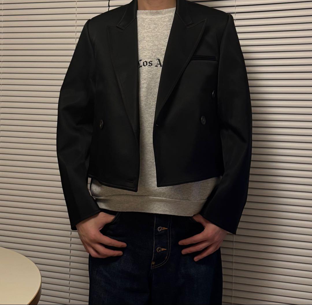 定価40万円　Peter DO ピータードゥ　クロップド　ジャケット　ブラック