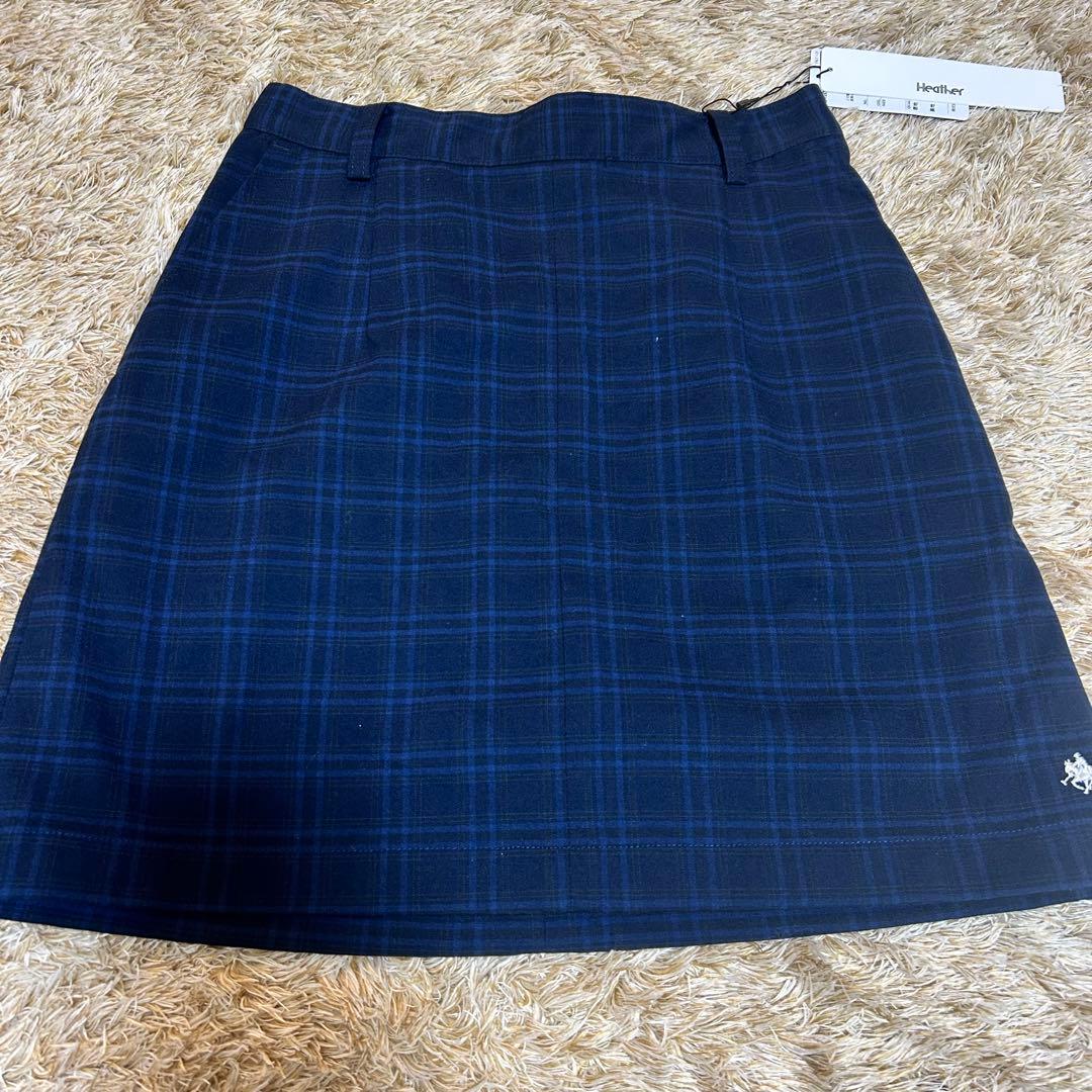 Heather×POLO BCS チェックテーラードジャケット　スカート　セット
