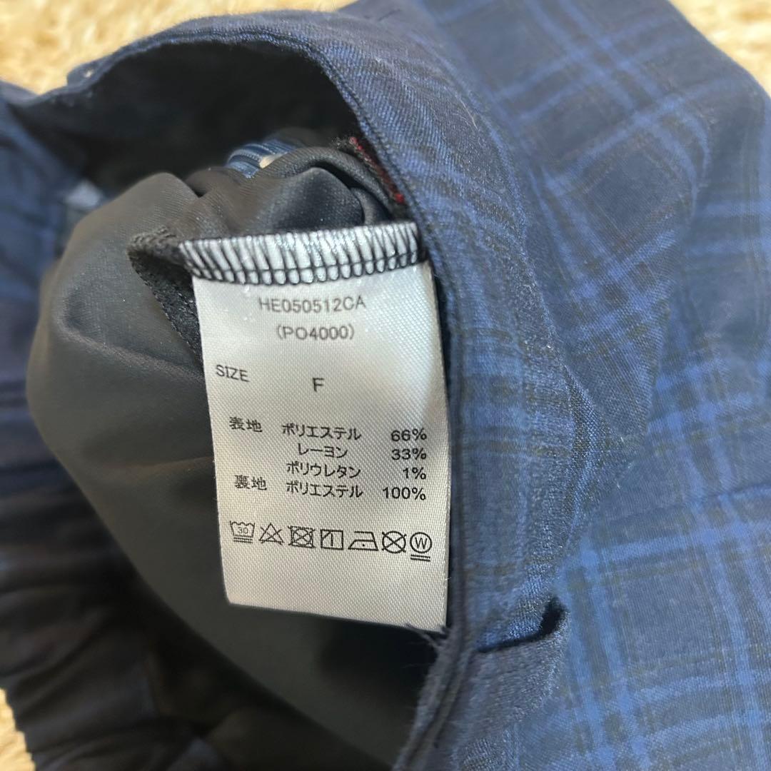 Heather×POLO BCS チェックテーラードジャケット　スカート　セット