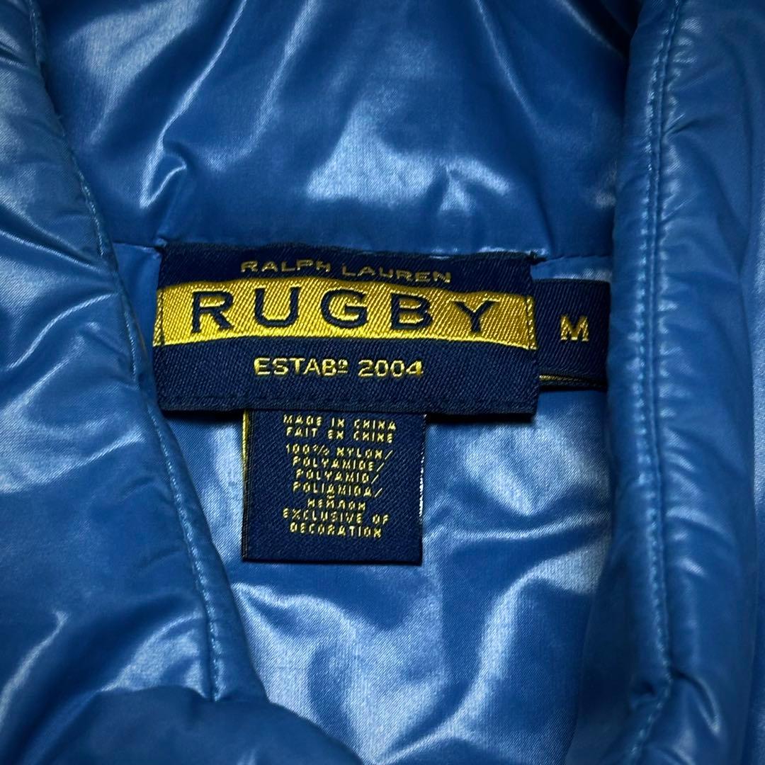 ラルフローレン RUGBY パファーベスト ワッペン POLO ポロ 中綿