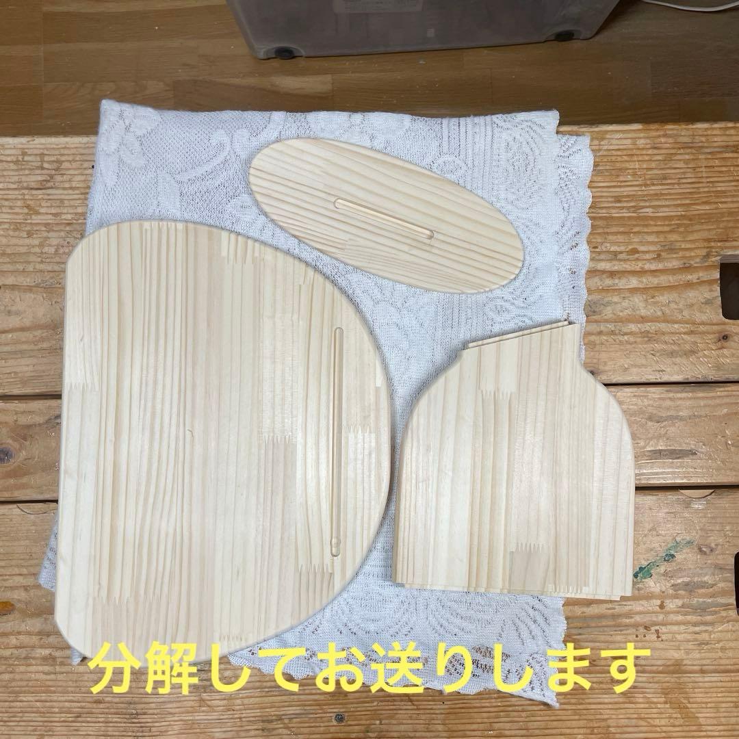 りり　プレゼビオ用舞台　ハンドメイド　木工　木製